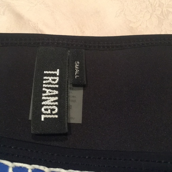 TRIANGL blue/crochet bikini bottoms - Picture 6 of 6